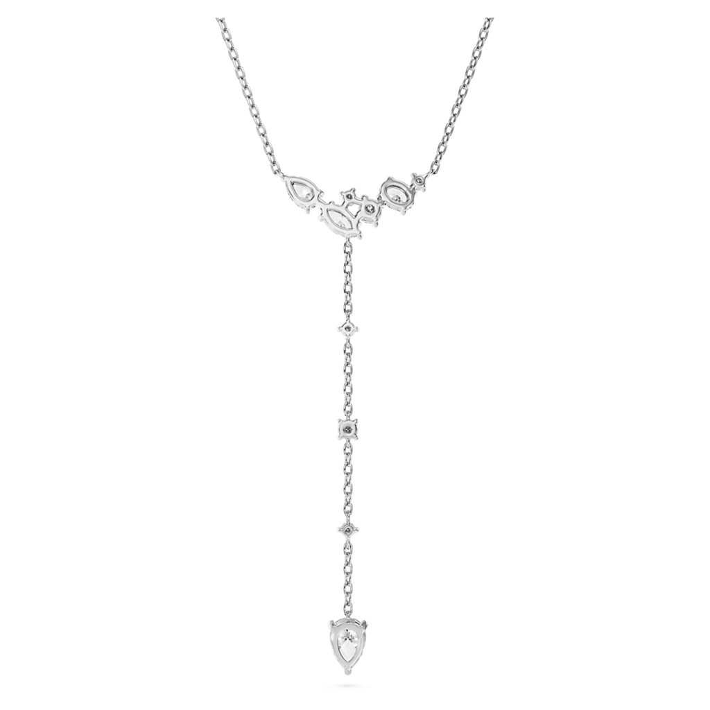 Swarovski Galaxy Y necklace Lab-grown diamonds, 0.7 ct tw, Mixed shapes, Sterling silver