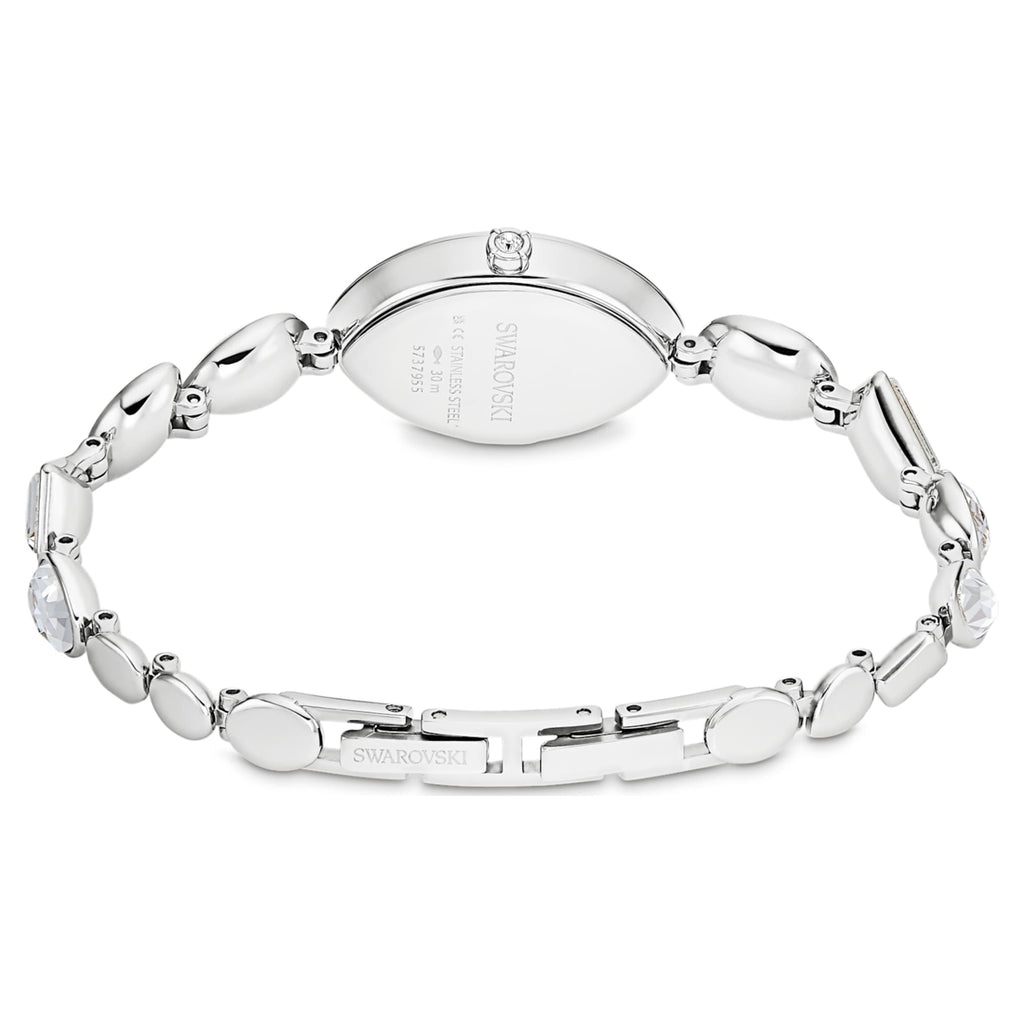 Swarovski Gema watch Crystal bracelet, Silver tone, Stainless steel