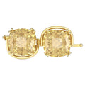 Swarovski Harmonia extender Cushion cut, Gold tone, 18K gold finish