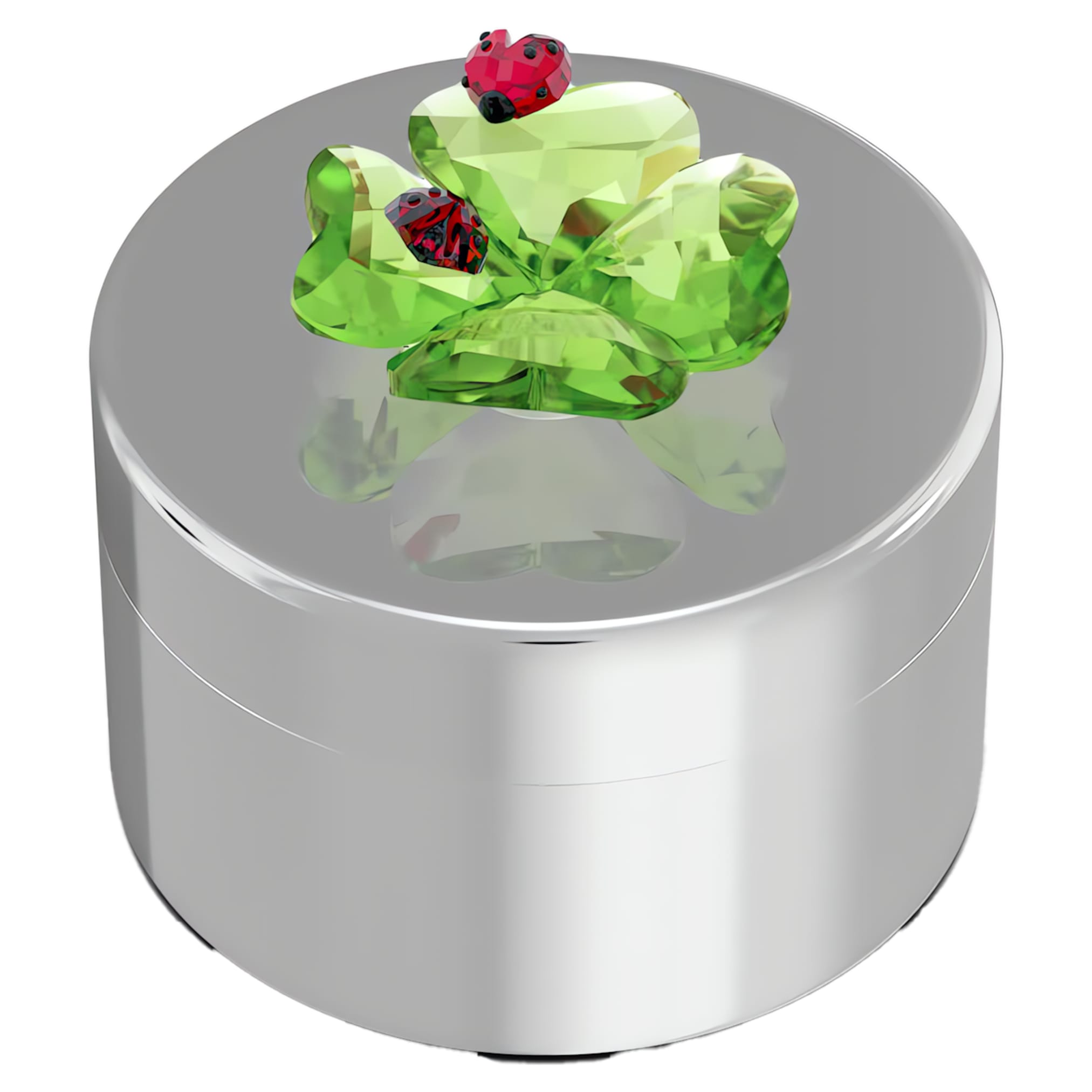 Swarovski Idyllia Clover and Ladybug Decorative Box