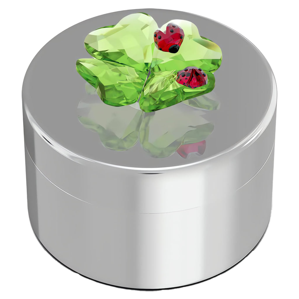 Swarovski Idyllia Clover and Ladybug Decorative Box