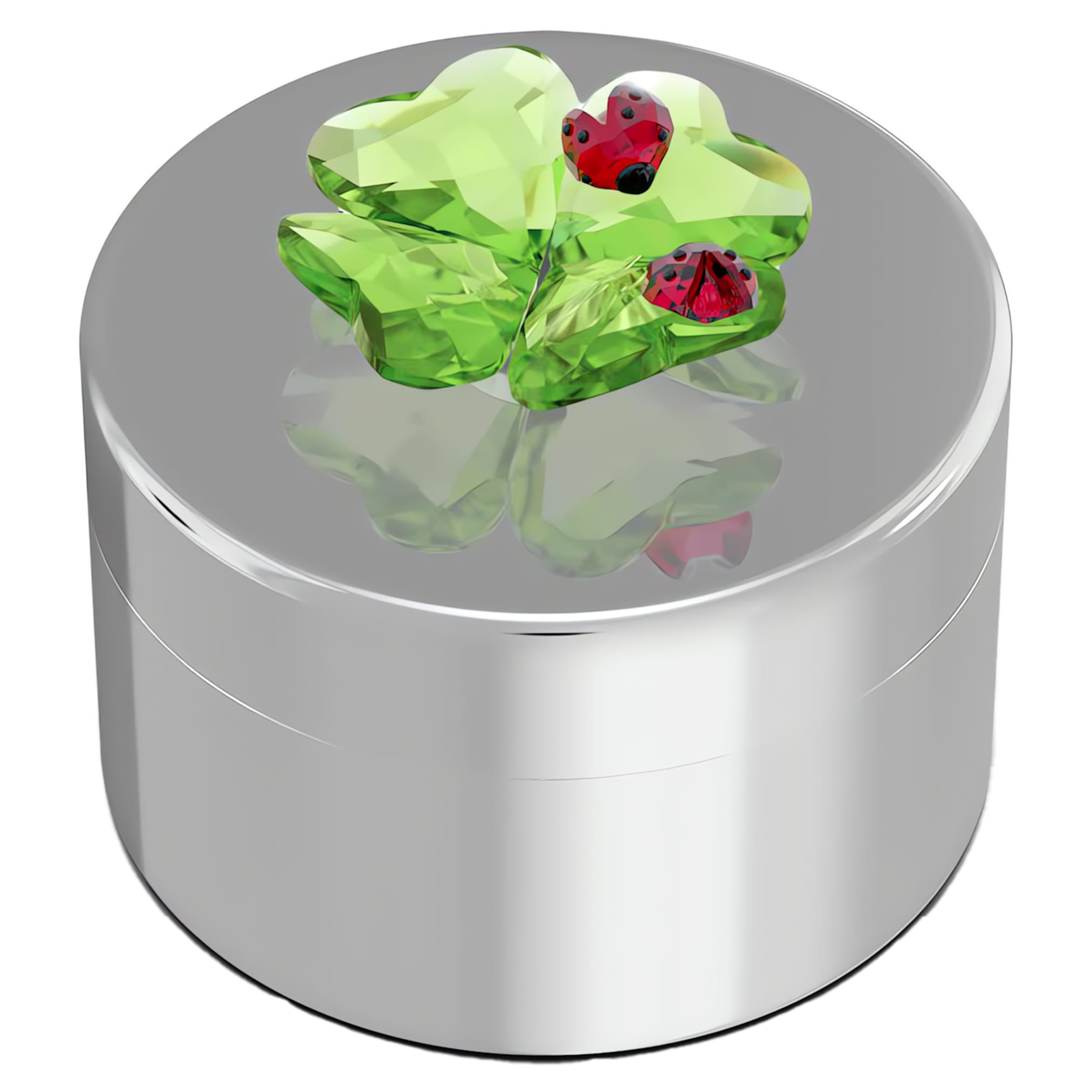 Swarovski Idyllia Clover and Ladybug Decorative Box