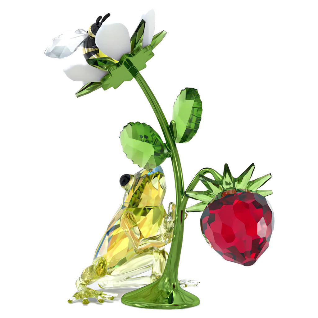 Swarovski Idyllia Frog Bee and Strawberry