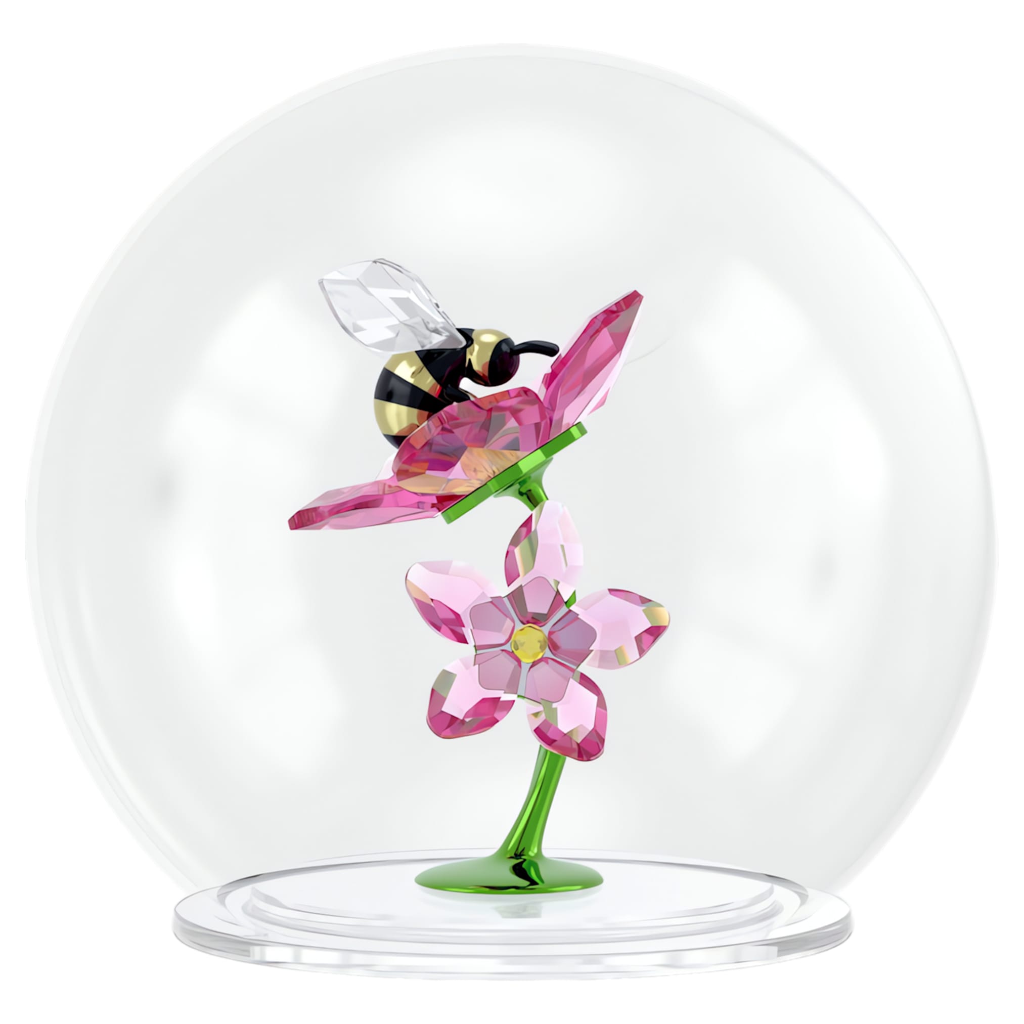Swarovski Idyllia Glass Ball Bee and Flowers