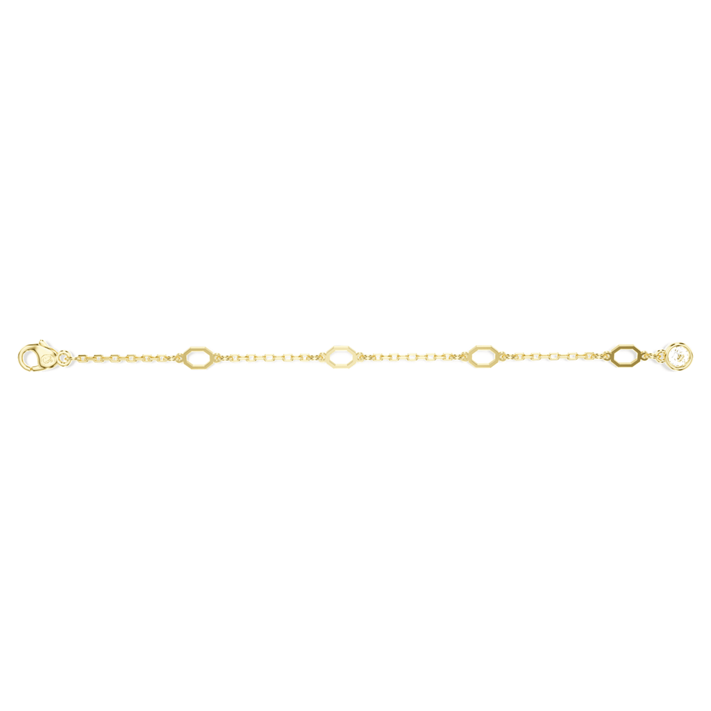 Swarovski Imber extender White, 18K gold finish