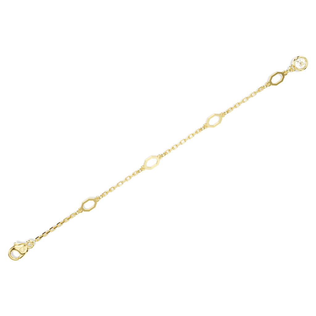 Swarovski Imber extender White, 18K gold finish
