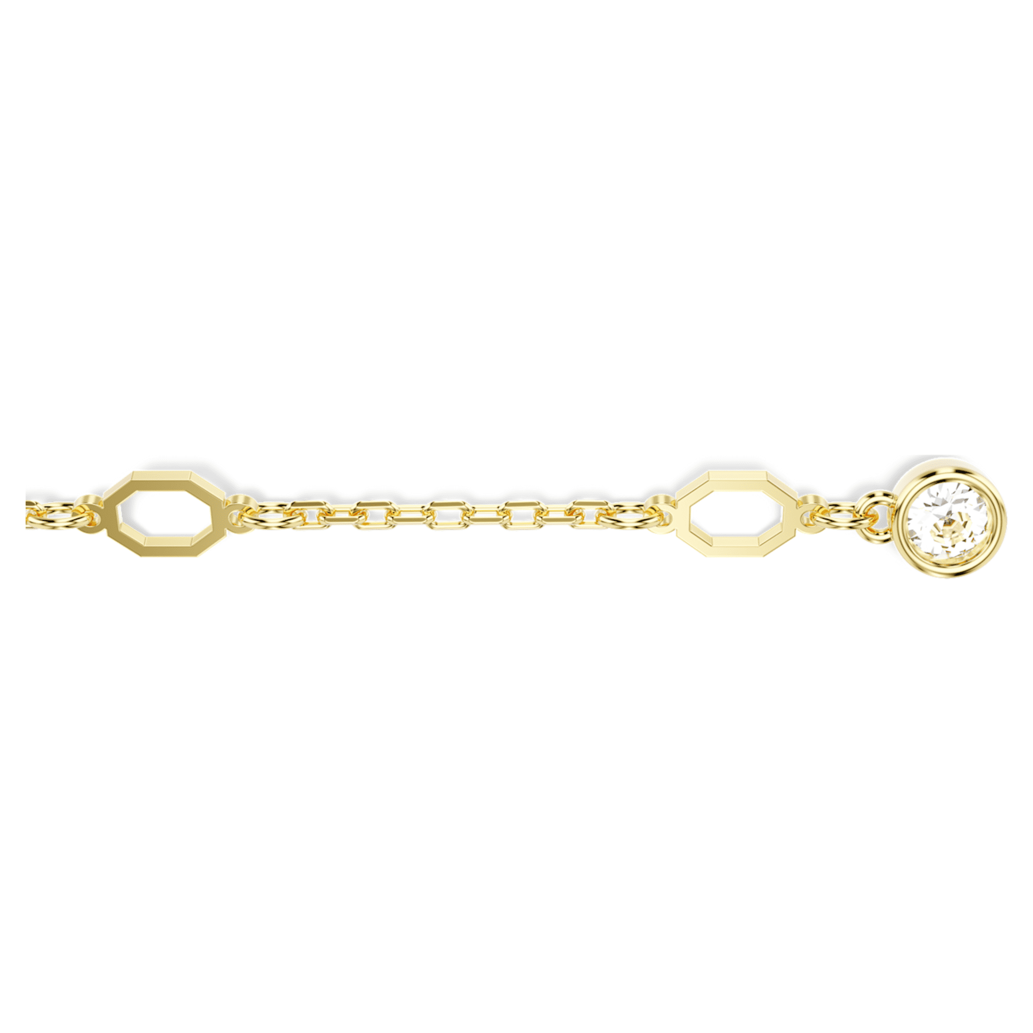 Swarovski Imber extender White, 18K gold finish