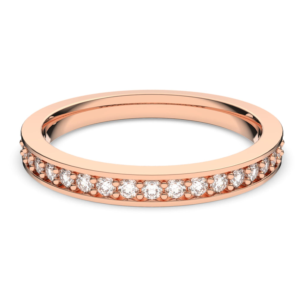 Swarovski Matrix ring White, 18K rose gold finish