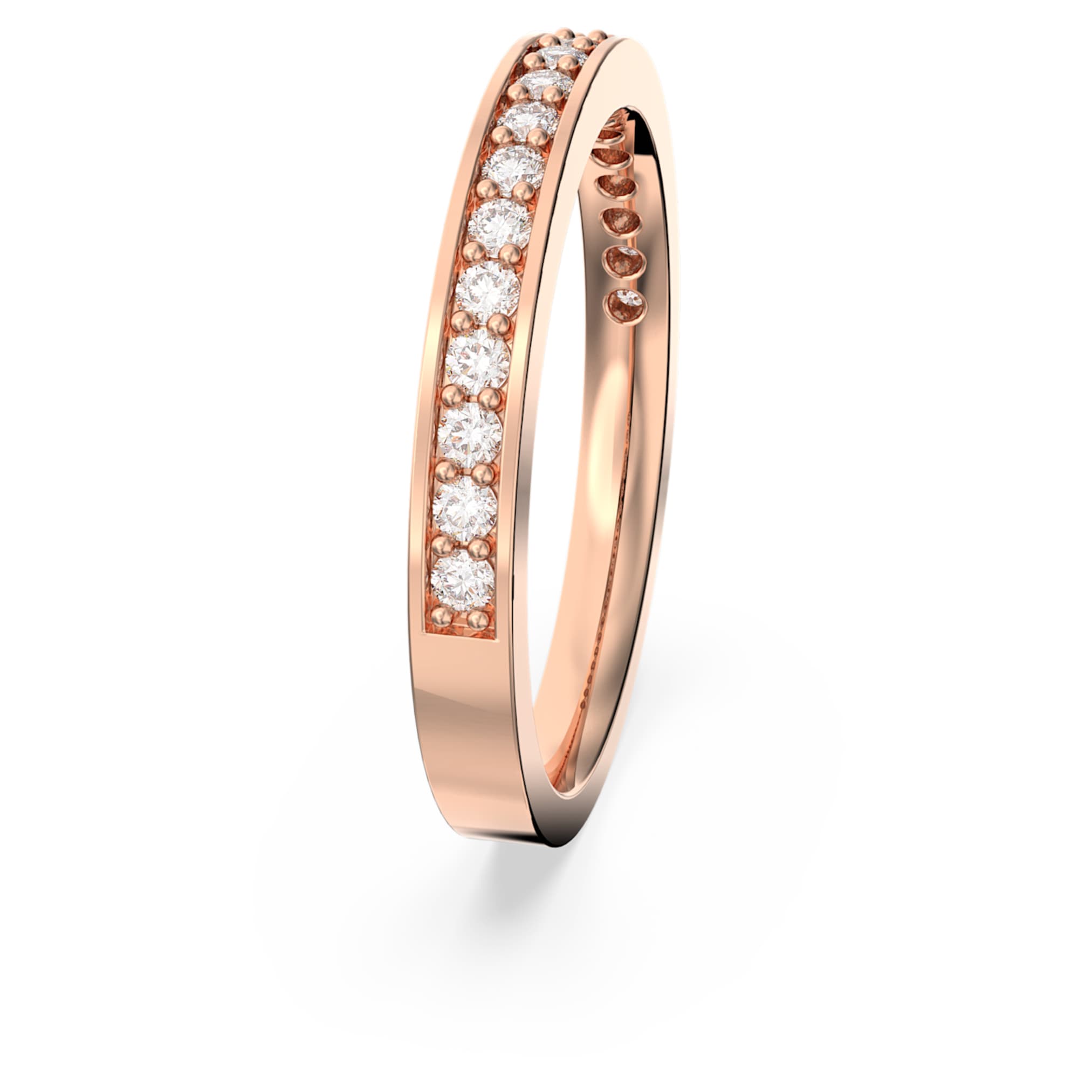 Swarovski Matrix ring White, 18K rose gold finish