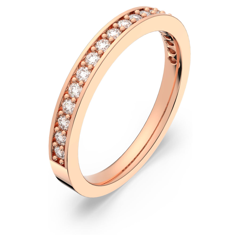 Swarovski Matrix ring White, 18K rose gold finish