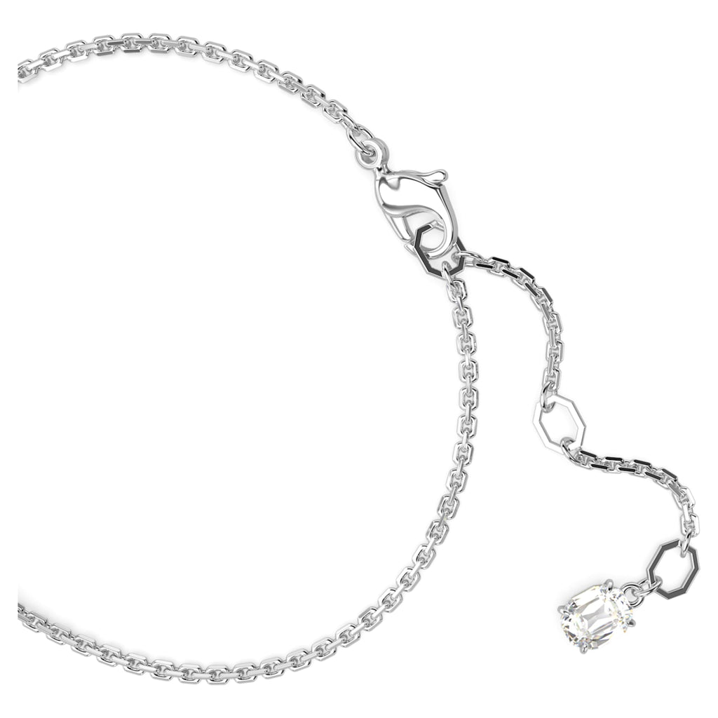Swarovski Mesmera bracelet Mixed cuts, Blue, Rhodium plated