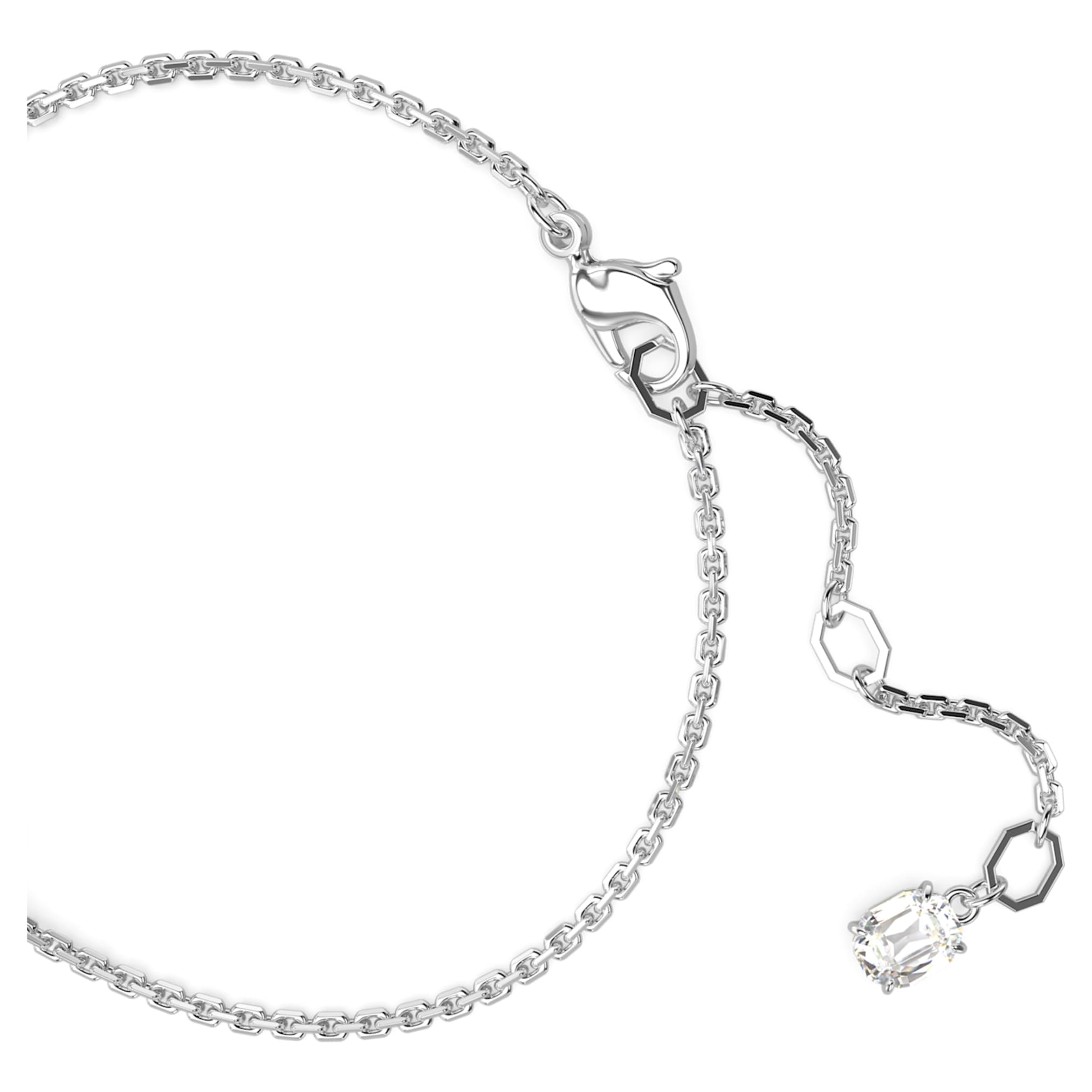 Swarovski Mesmera bracelet Mixed cuts, Blue, Rhodium plated