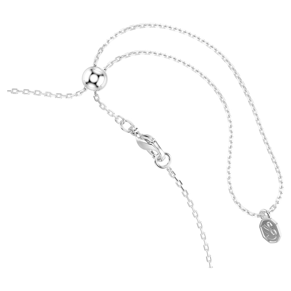 Swarovski Mesmera choker Marquise cut, White, Rhodium plated