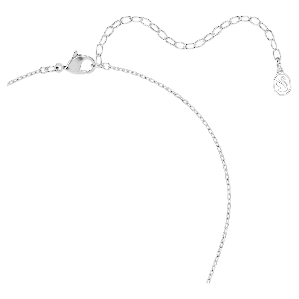 Swarovski Mesmera pendant Marquise cut, White, Rhodium plated