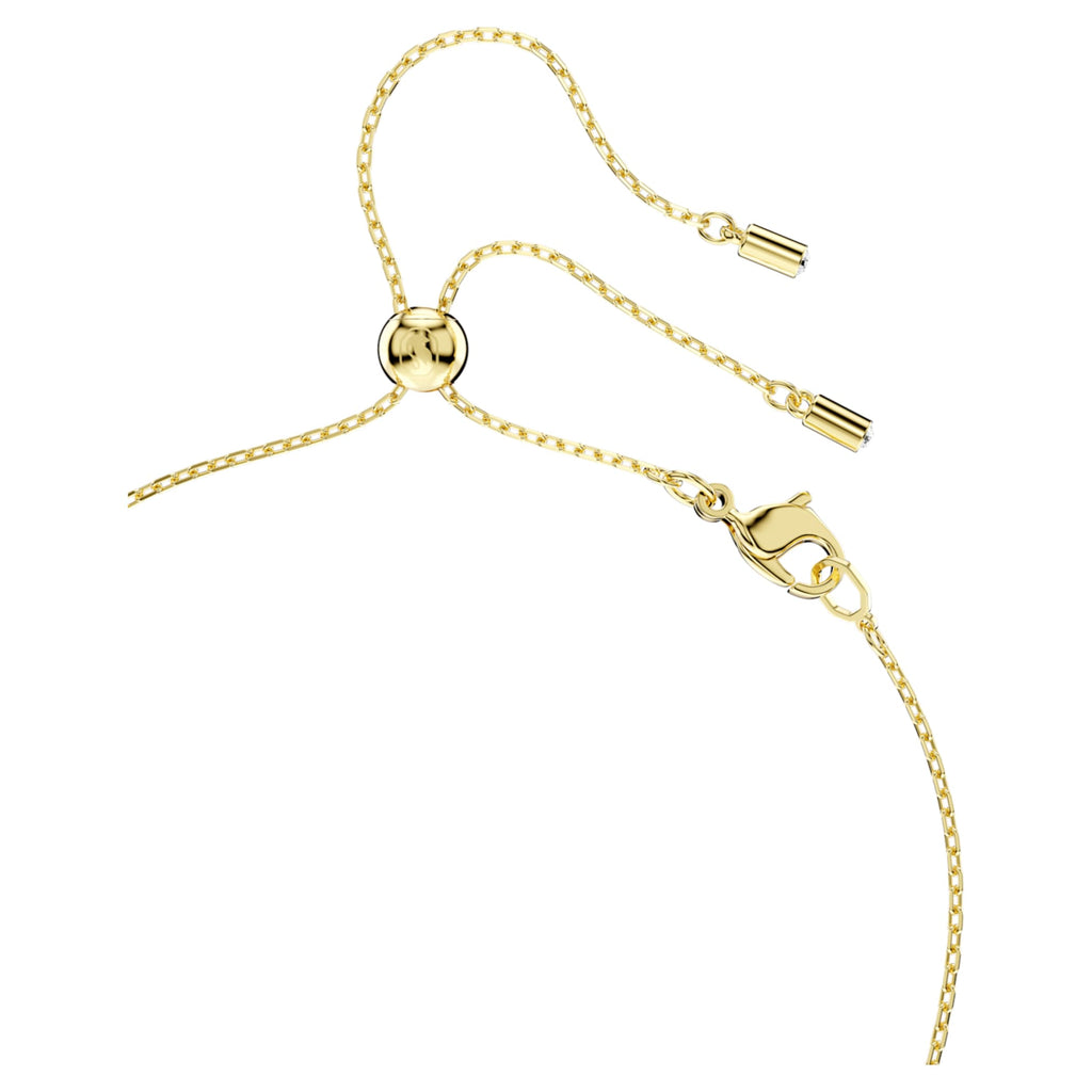 Swarovski Mesmera pendant Mixed cuts, Red, 18K gold finish
