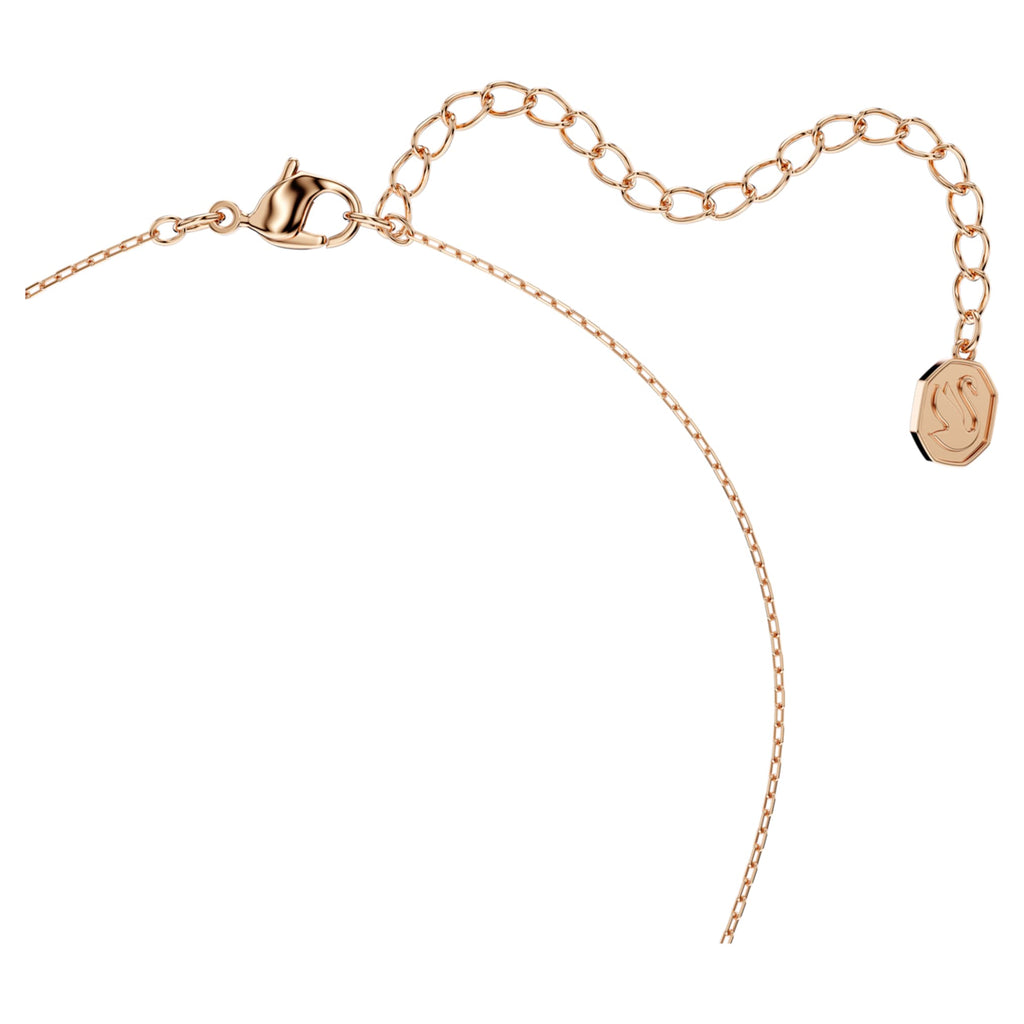 Swarovski Mesmera pendant Mixed cuts, White, 18K rose gold finish