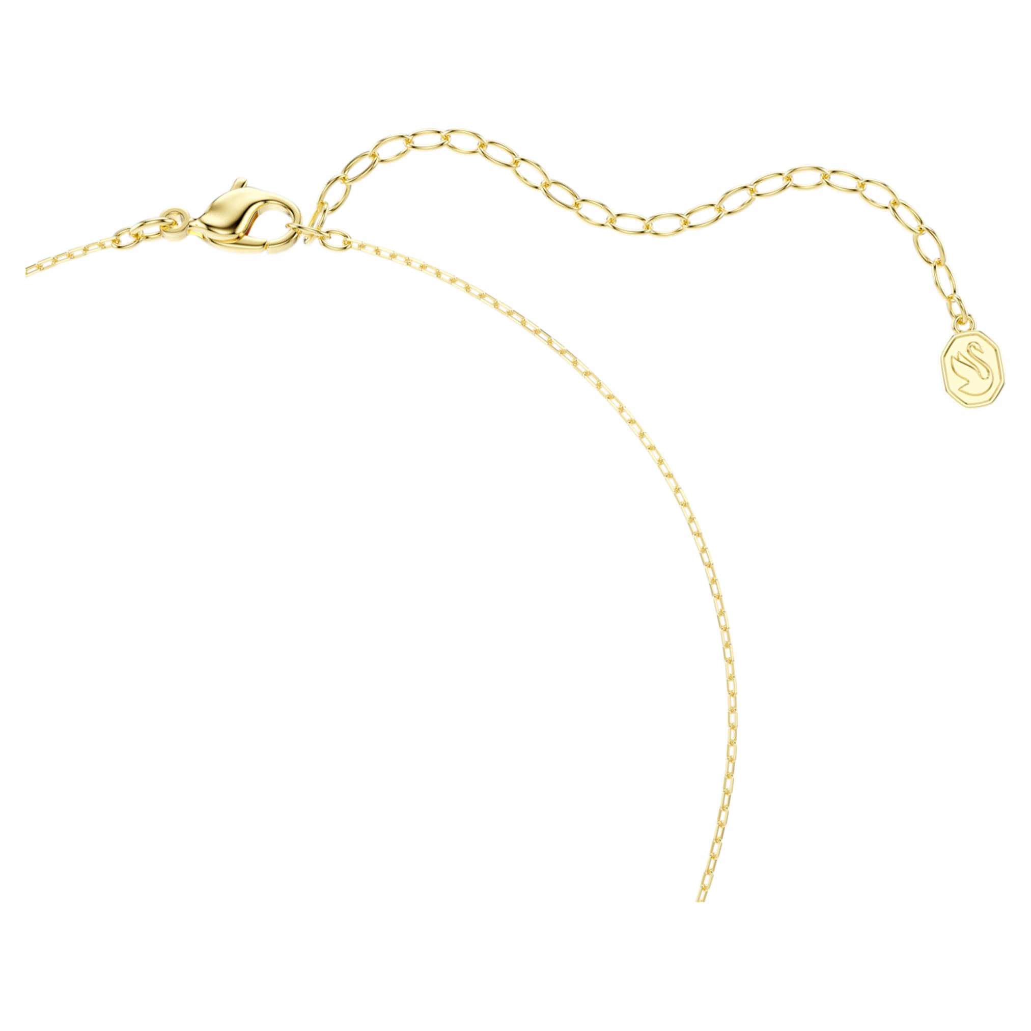 Swarovski Mesmera set Set (2), Mixed cuts, Blue, 18K gold finish