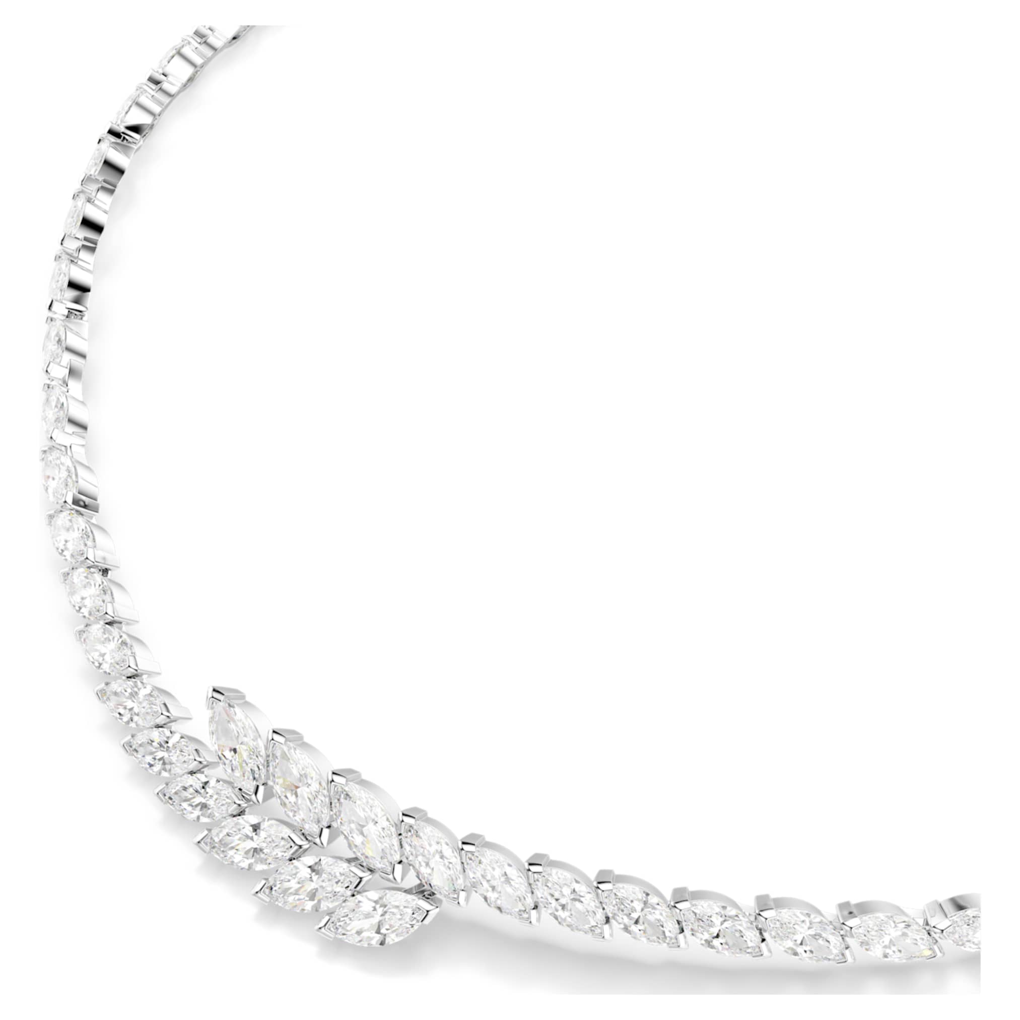 Swarovski Mesmera set Set (3), Marquise cut, White, Rhodium plated