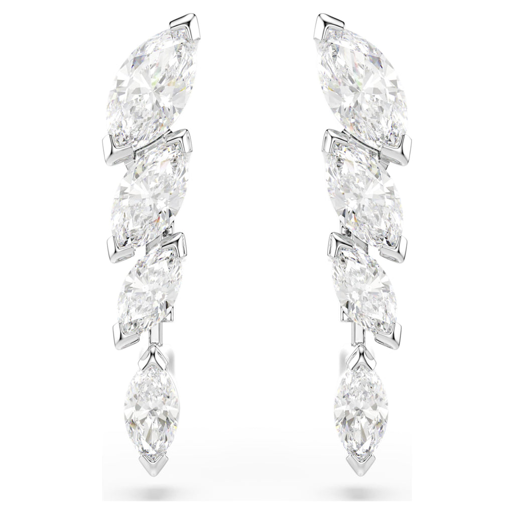 Swarovski Mesmera set Set (3), Marquise cut, White, Rhodium plated