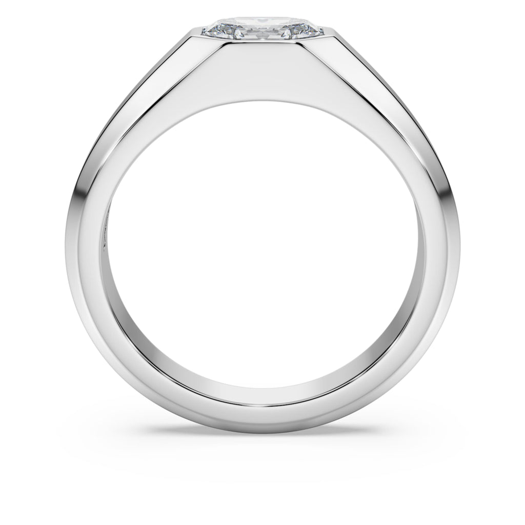 Swarovski Octagon band ring Lab-grown diamonds 1.0 ct tw, Octagon shape, 14K white gold