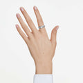 Swarovski Octagon band ring Lab-grown diamonds 1.0 ct tw, Octagon shape, 14K white gold