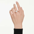 Swarovski Octagon bezel ring Lab-grown diamonds 3.0 ct tw, Octagon shape, 14K yellow gold