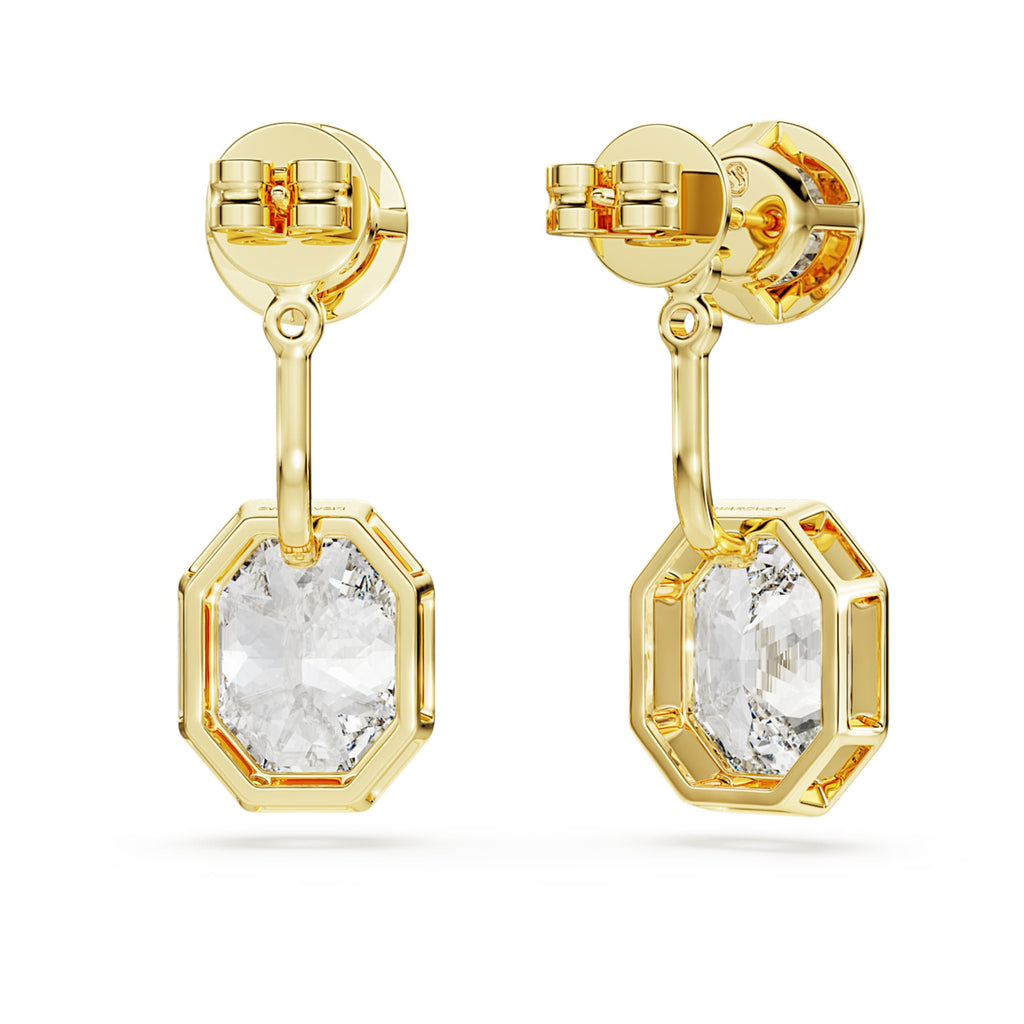 Swarovski Octagon earring jackets Lab-grown diamonds 7.70 ct tw, Mixed shapes, 18K yellow gold