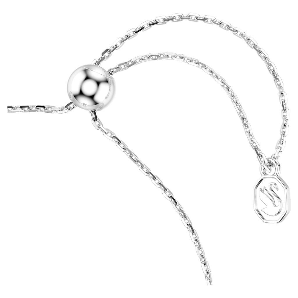 Swarovski Sublima bracelet Round cut, Star, White, Rhodium plated