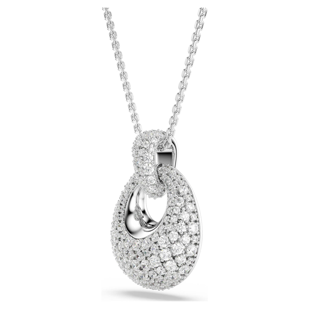Swarovski Sublima pendant White, Rhodium plated