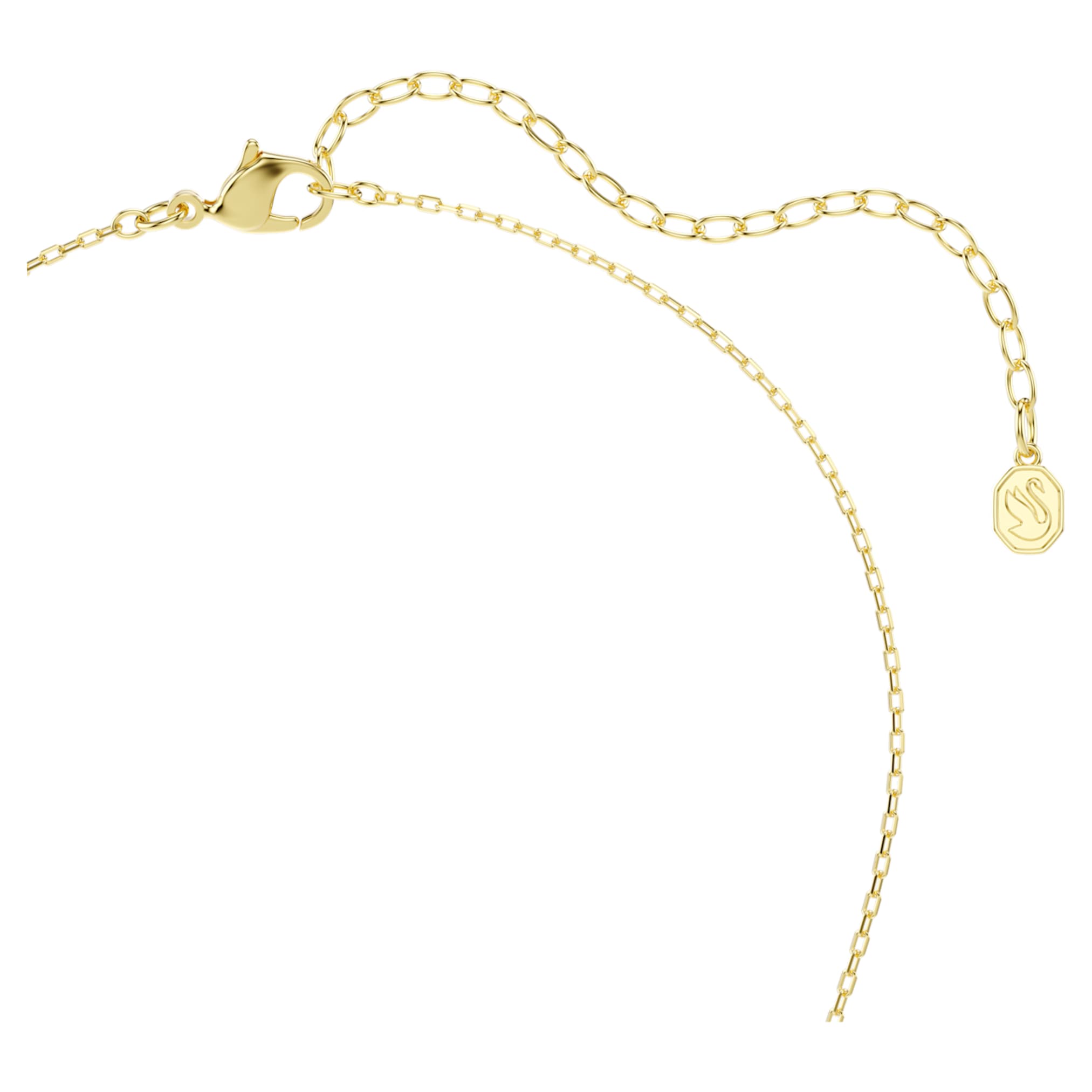 Swarovski Sublima set Set (2), Pear cut, Red, 18K gold finish
