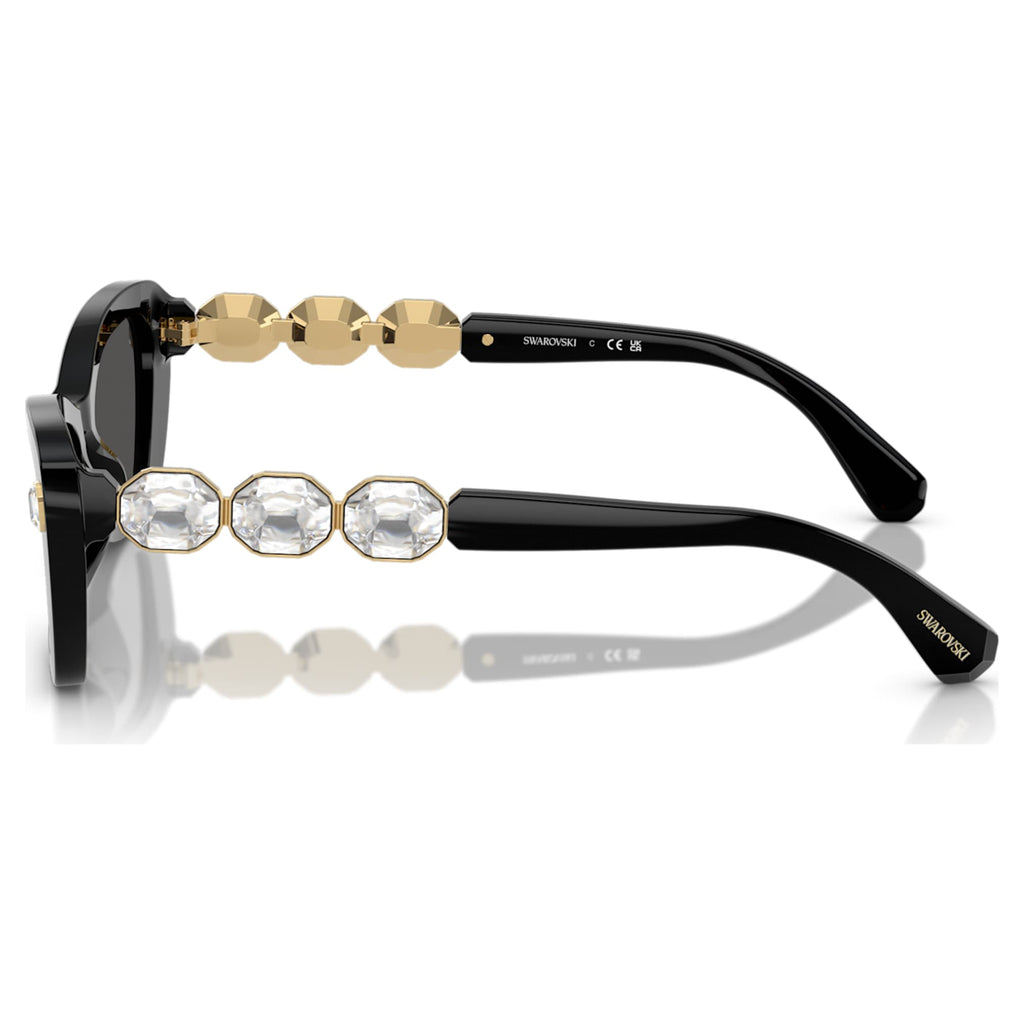 Swarovski Sunglasses Butterfly shape, SK6033, Black