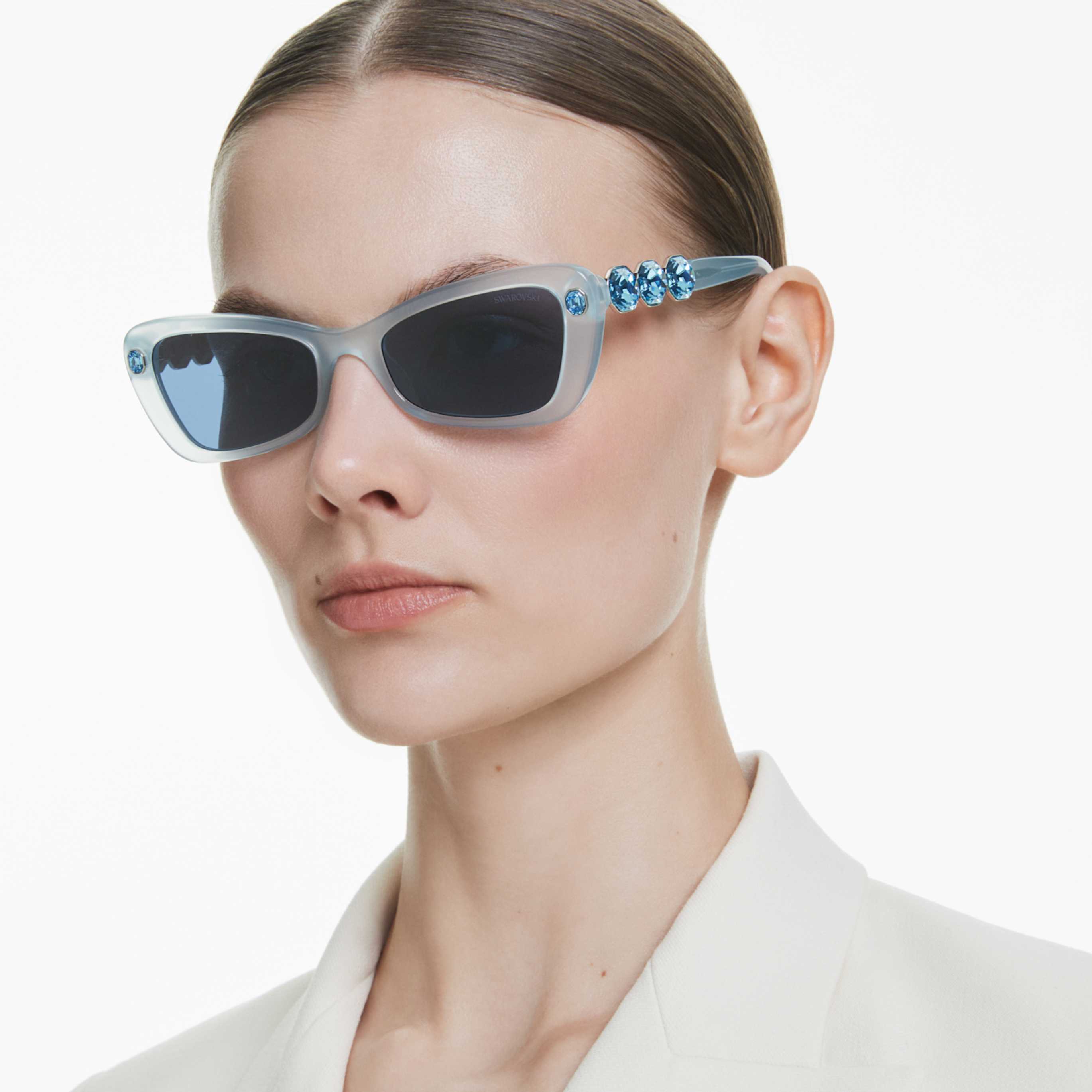 Swarovski Sunglasses Butterfly shape, SK6033, Black