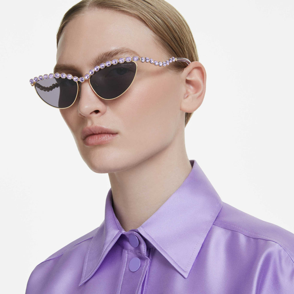 Swarovski Sunglasses Cat-eye shape, Purple