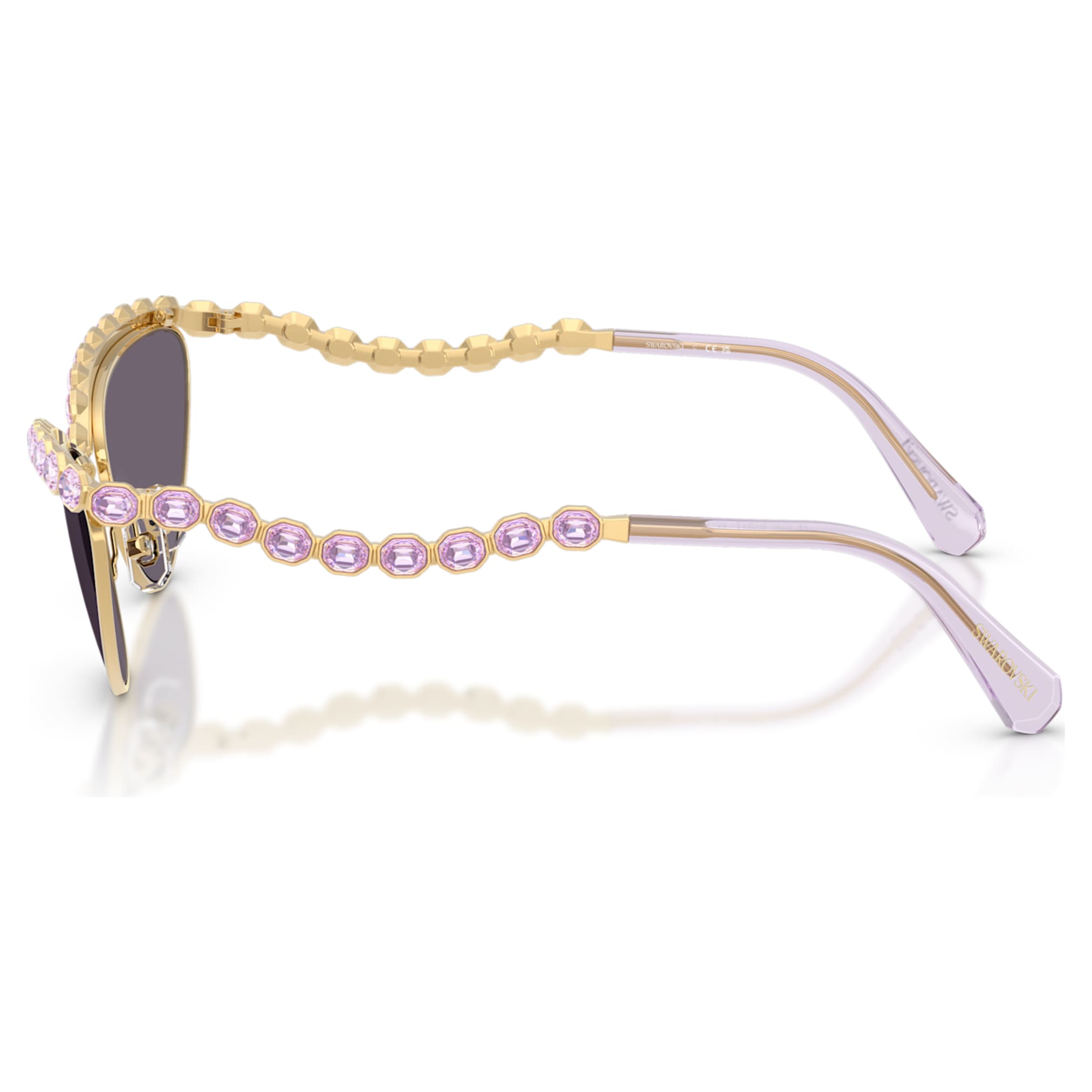 Swarovski Sunglasses Cat-eye shape, Purple