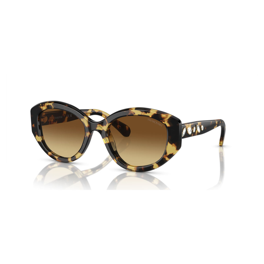 Swarovski Sunglasses Cat-eye shape, SK6008, Brown