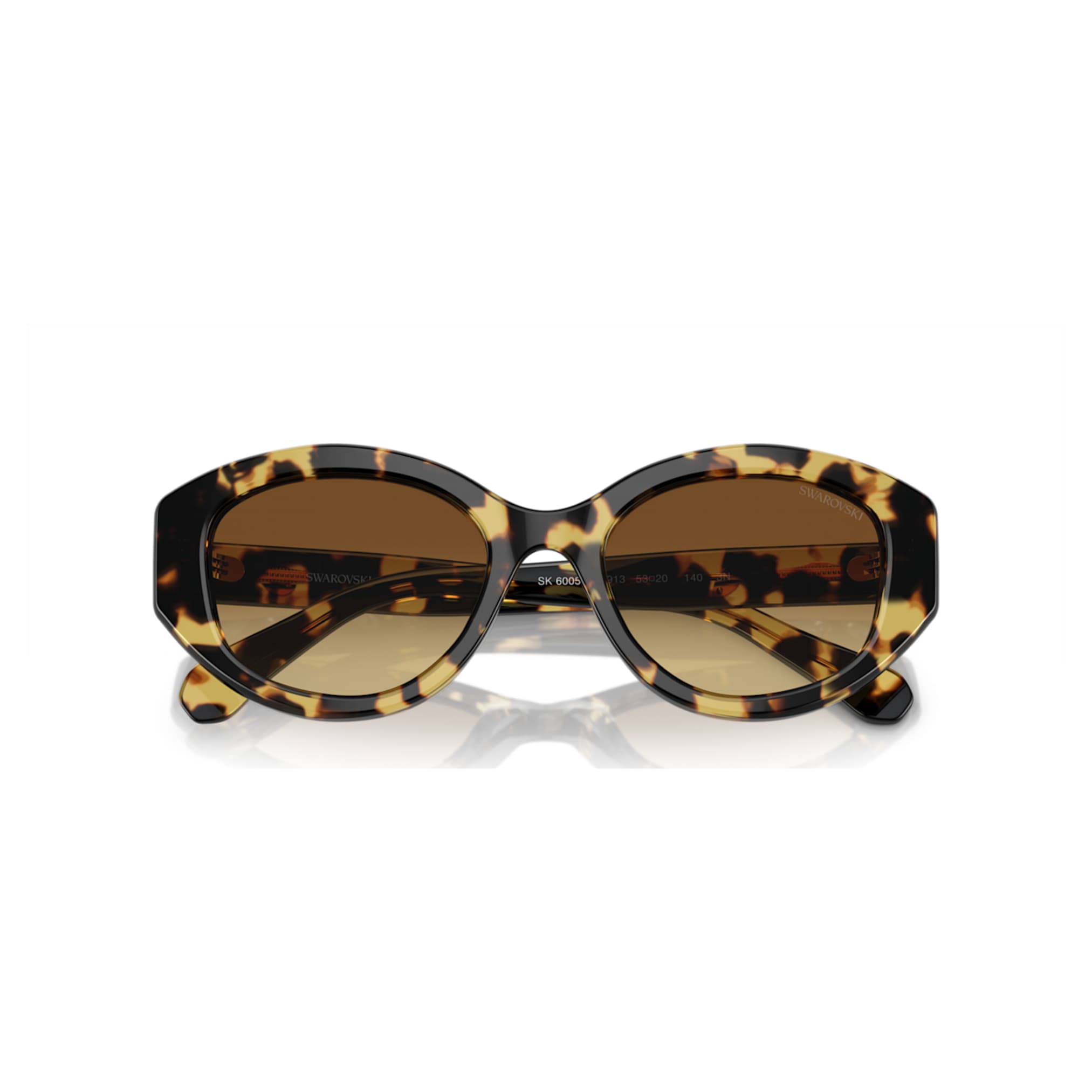 Swarovski Sunglasses Cat-eye shape, SK6008, Brown