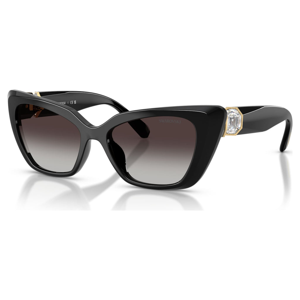 Swarovski Sunglasses Cat-eye shape, SK6047, Black