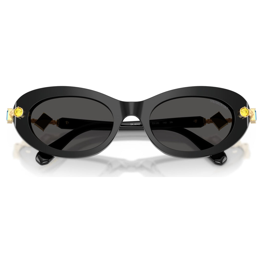 Swarovski Sunglasses Oval shape, Black