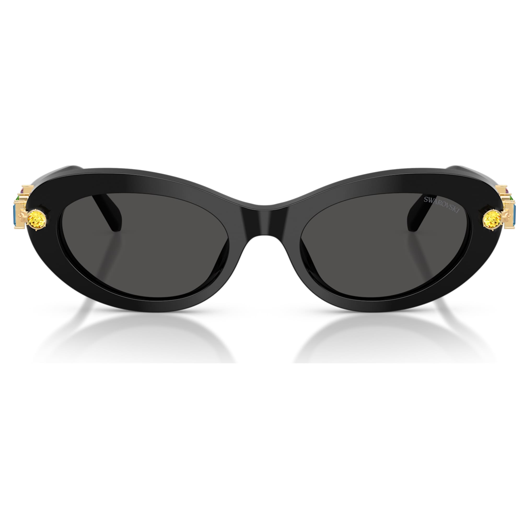 Swarovski Sunglasses Oval shape, Black