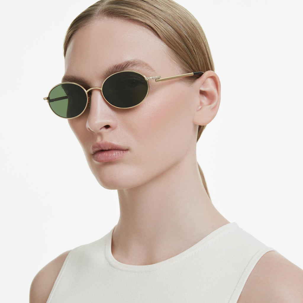 Swarovski Sunglasses Oval shape, Green