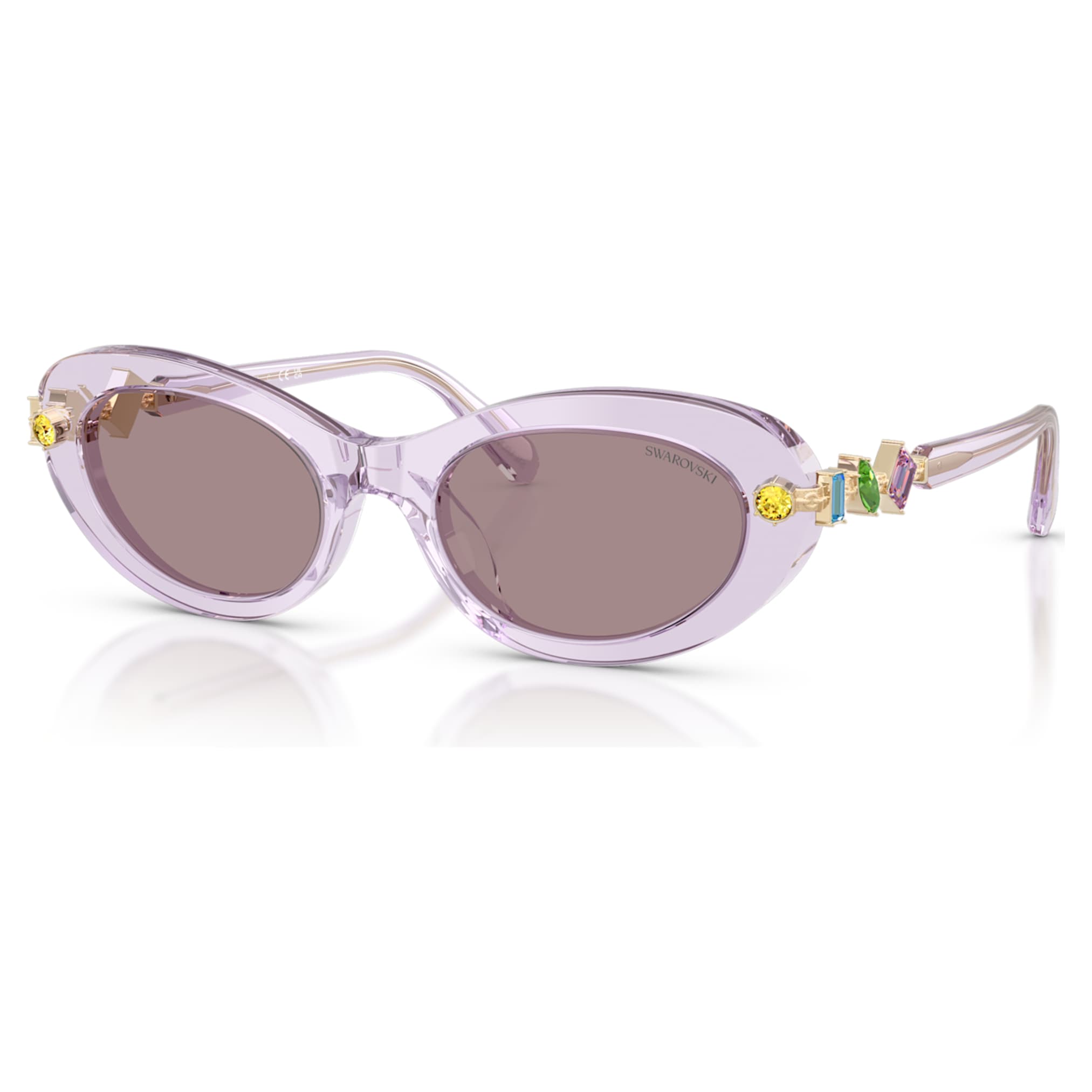 Swarovski Sunglasses Oval shape, Pink