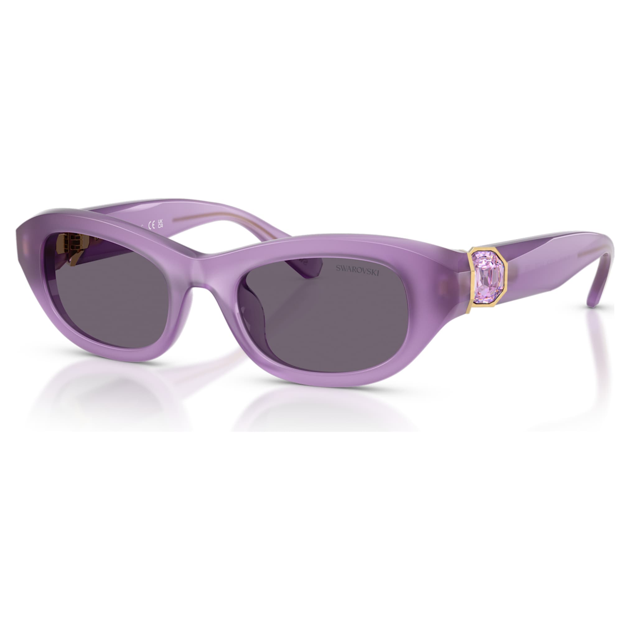 Swarovski Sunglasses Pillow shape, Purple