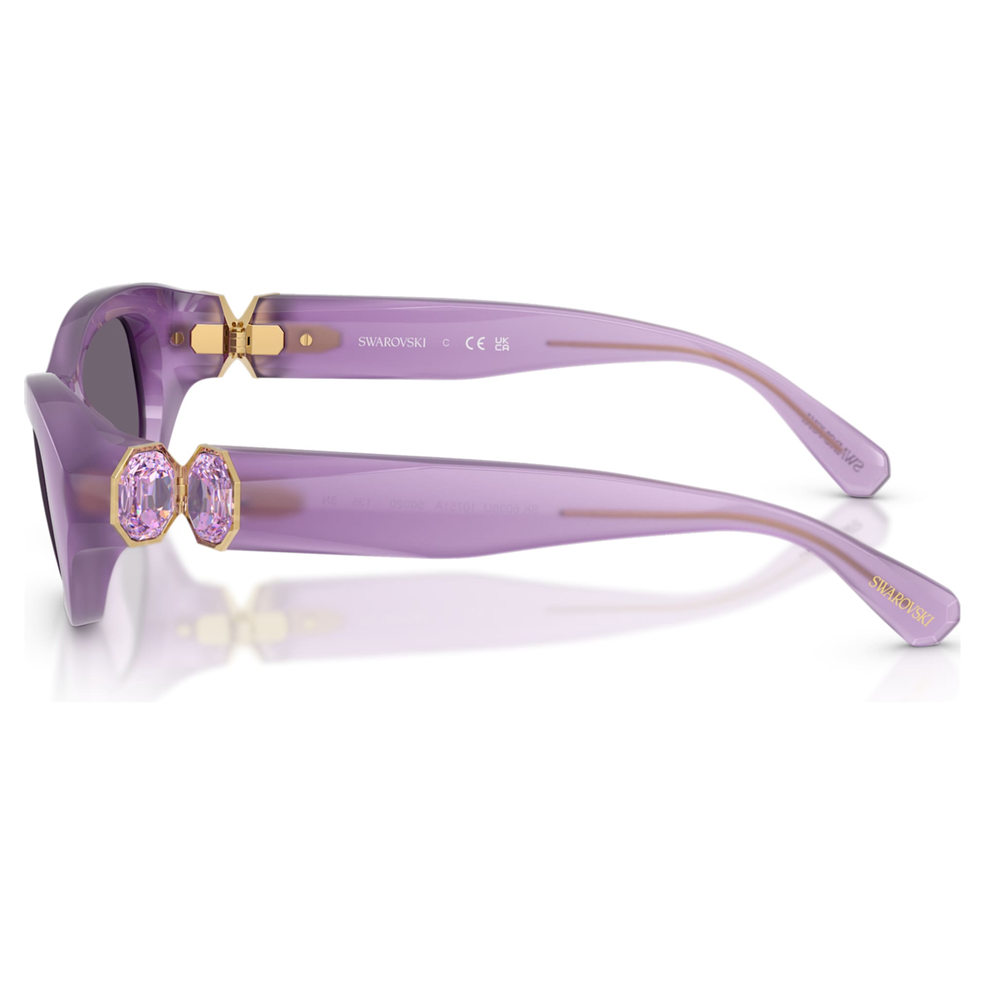 Swarovski Sunglasses Pillow shape, Purple