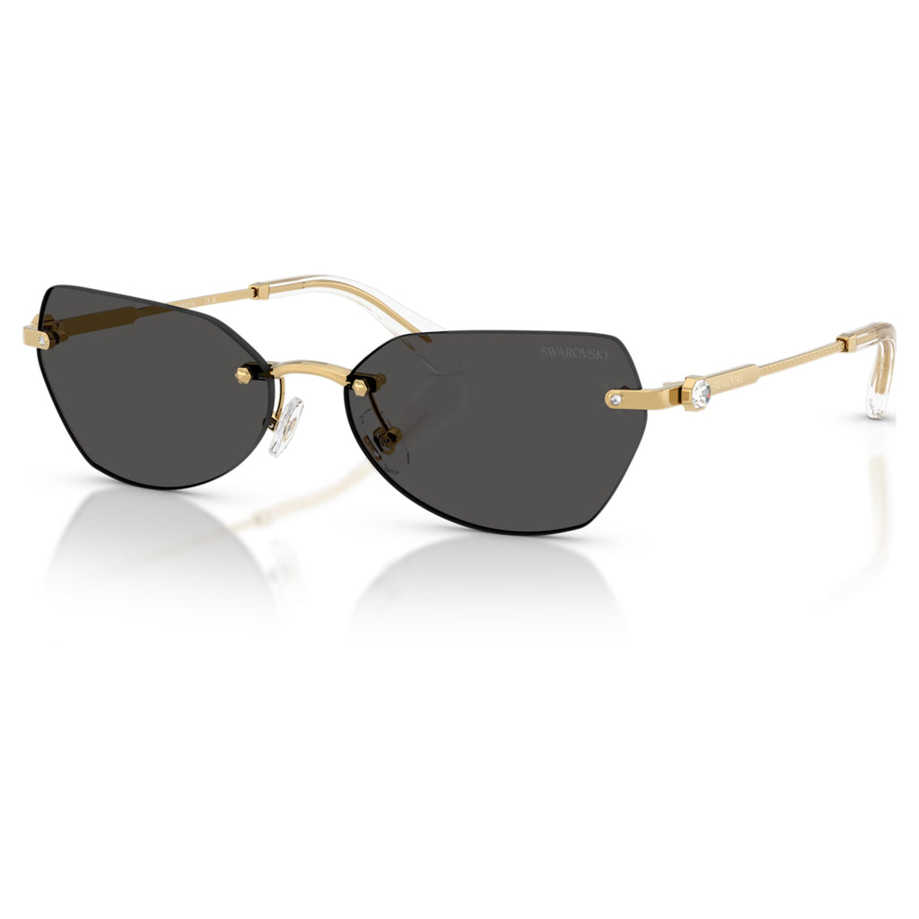 Swarovski Sunglasses Pillow shape, SK7038, Gold tone