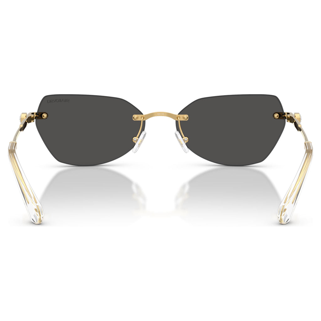 Swarovski Sunglasses Pillow shape, SK7038, Gold tone