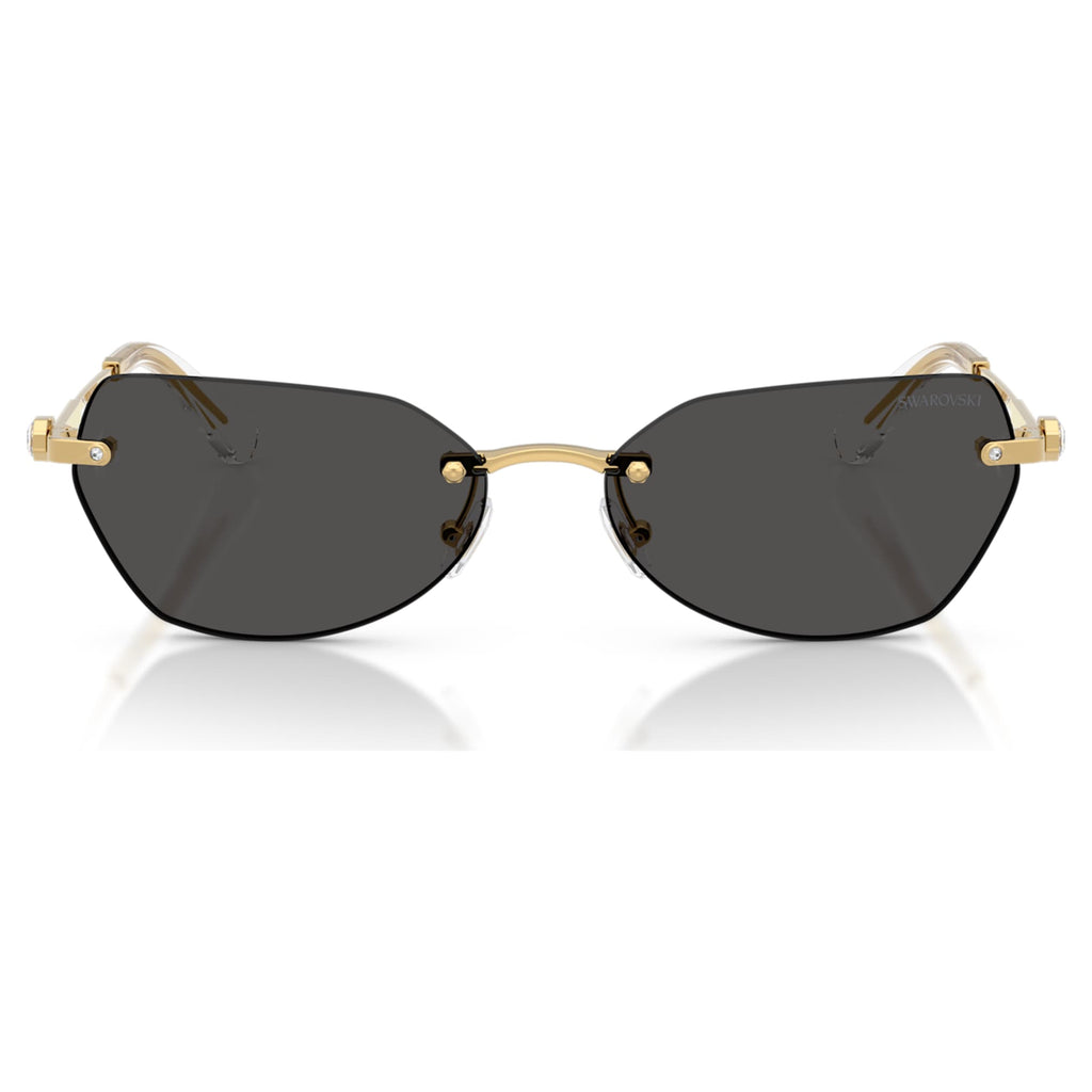 Swarovski Sunglasses Pillow shape, SK7038, Gold tone