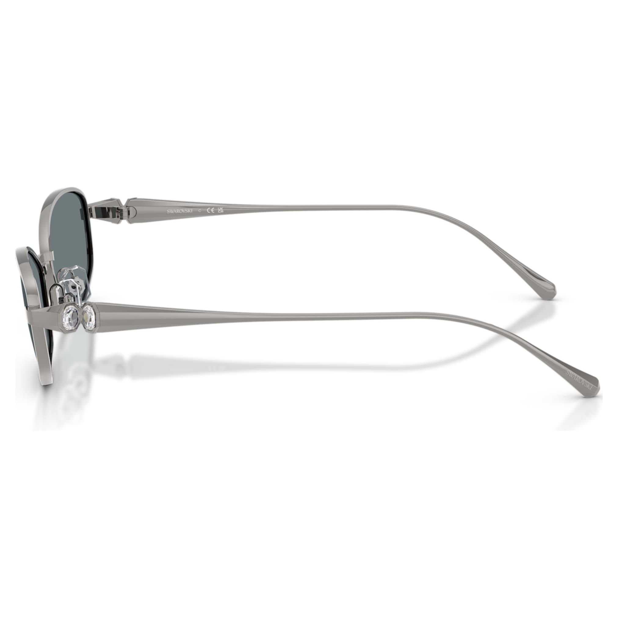 Swarovski Sunglasses Pillow shape, SK7042, Silver tone