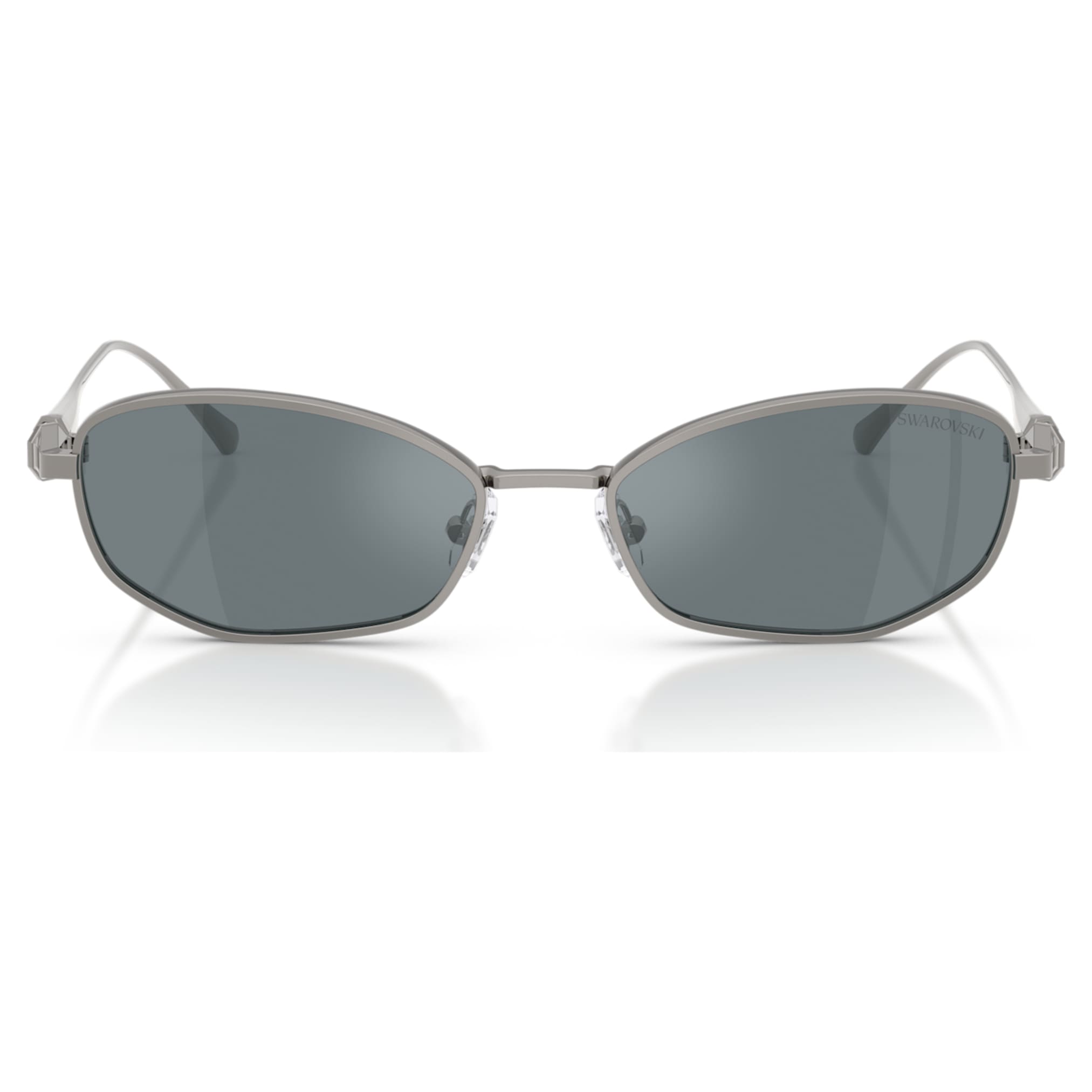 Swarovski Sunglasses Pillow shape, SK7042, Silver tone