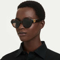 Swarovski Sunglasses Round shape, Green
