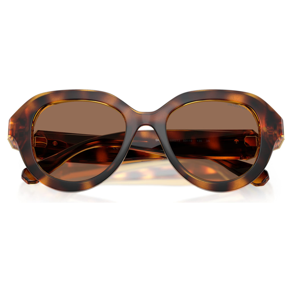 Swarovski Sunglasses Round shape, Brown